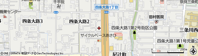 株式会社エフウォーターマネジメント　奈良事務所周辺の地図