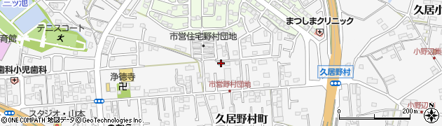 三重県津市久居野村町830周辺の地図