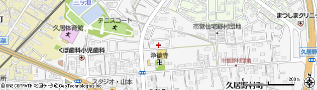 三重県津市久居野村町3060周辺の地図