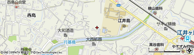 兵庫県明石市大久保町西島463周辺の地図