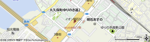キャンドゥイオン明石店周辺の地図