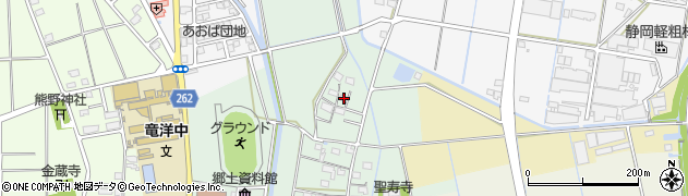 静岡県磐田市岡404周辺の地図