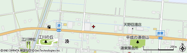 有限会社松本自工　浅羽営業所周辺の地図