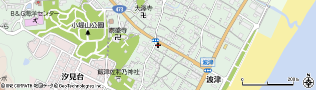 静岡県牧之原市波津831周辺の地図