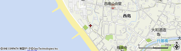 兵庫県明石市大久保町西島1158周辺の地図