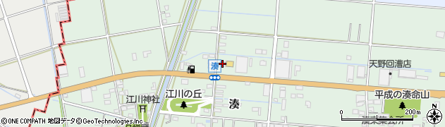 静岡県袋井市湊359周辺の地図