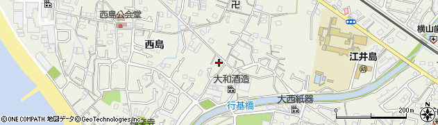 兵庫県明石市大久保町西島506周辺の地図
