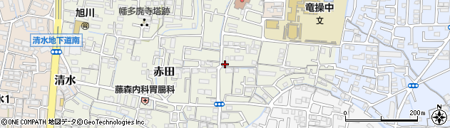 岡山県岡山市中区赤田170周辺の地図