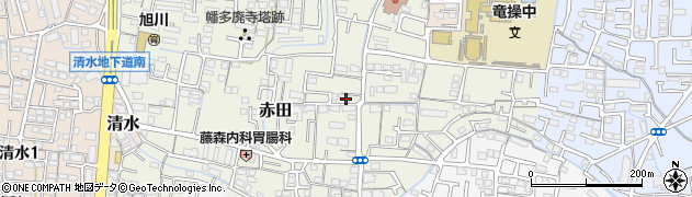 岡山県岡山市中区赤田139周辺の地図