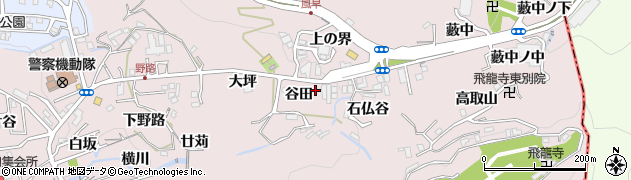 兵庫県神戸市須磨区妙法寺（谷田）周辺の地図