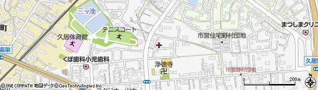 三重県津市久居野村町3053周辺の地図