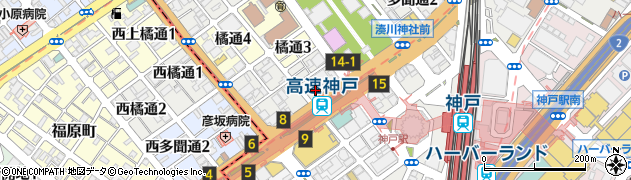 産経新聞神戸総局周辺の地図