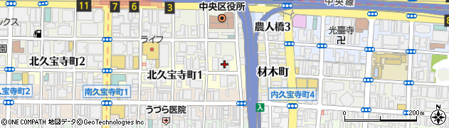 中央東船場ビル周辺の地図