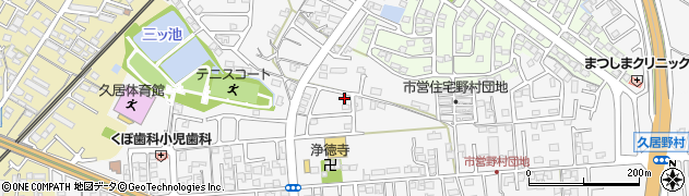 三重県津市久居野村町3045周辺の地図