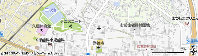 三重県津市久居野村町3043周辺の地図