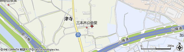 岡山県岡山市北区津寺423周辺の地図