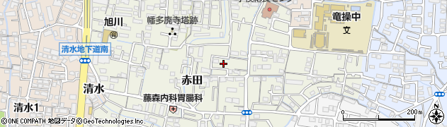 岡山県岡山市中区赤田135周辺の地図