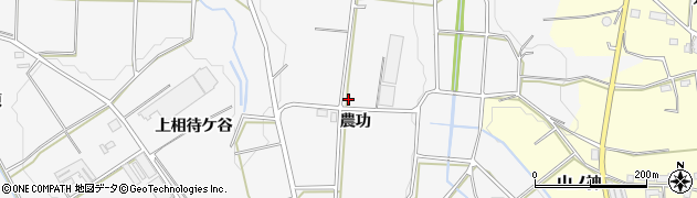愛知県豊橋市西七根町（農功）周辺の地図