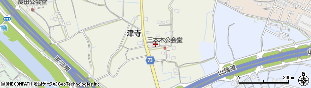 岡山県岡山市北区津寺410周辺の地図