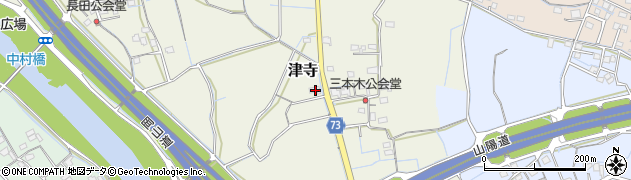 岡山県岡山市北区津寺280周辺の地図