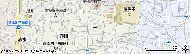 岡山県岡山市中区赤田168周辺の地図