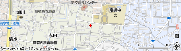 岡山県岡山市中区赤田162周辺の地図
