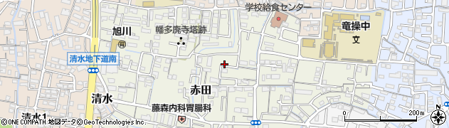 岡山県岡山市中区赤田125周辺の地図