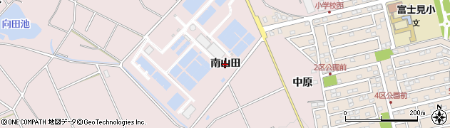 愛知県豊橋市老津町（南山田）周辺の地図