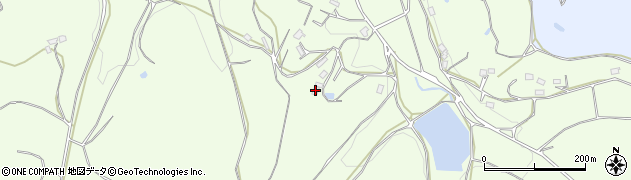 岡山県井原市美星町黒忠2008周辺の地図