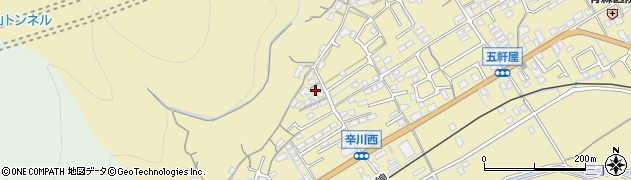 岡山県岡山市北区西辛川704周辺の地図