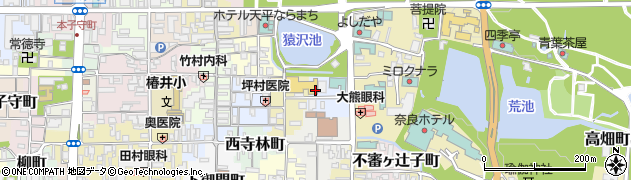奈良県奈良市池之町周辺の地図