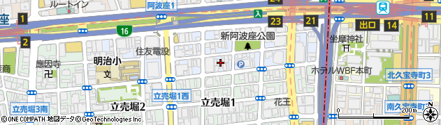 近畿総合管理株式会社　大阪事務所周辺の地図