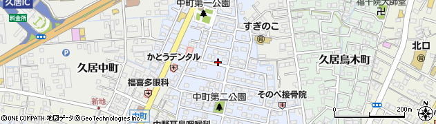 三重県津市久居射場町周辺の地図