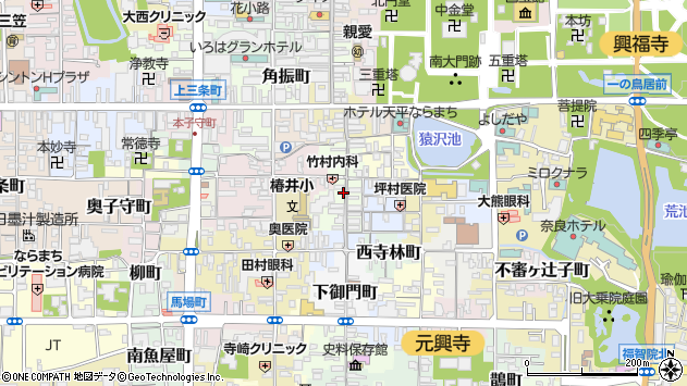 〒630-8222 奈良県奈良市餅飯殿町の地図