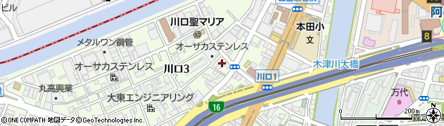 株式会社マエカワ　西支店周辺の地図