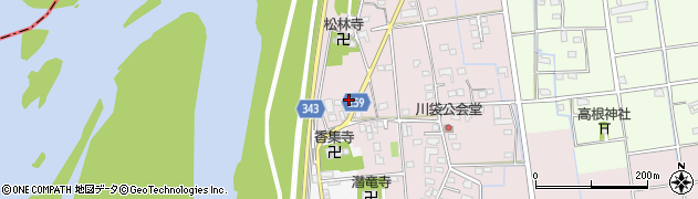 静岡県磐田市川袋233周辺の地図