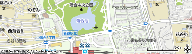兵庫県神戸市須磨区中落合周辺の地図