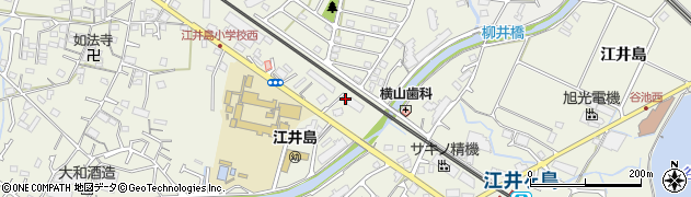 兵庫県明石市大久保町西島232周辺の地図