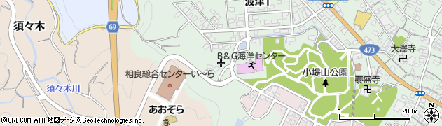 静岡県牧之原市波津555周辺の地図