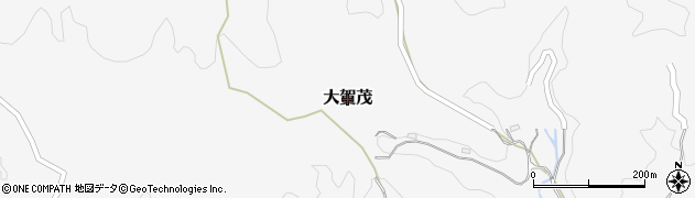 静岡県下田市大賀茂周辺の地図