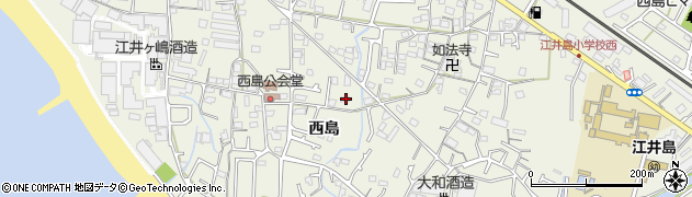 兵庫県明石市大久保町西島1041周辺の地図