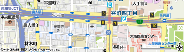 株式会社リヒトラブ　大阪店周辺の地図