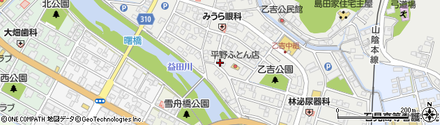 有限会社ＴＫＣ益田計算センター周辺の地図