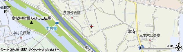 岡山県岡山市北区津寺176周辺の地図