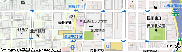 北海紙管株式会社　大阪事業所周辺の地図