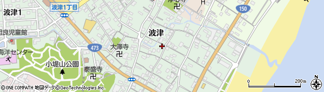 静岡県牧之原市波津923周辺の地図