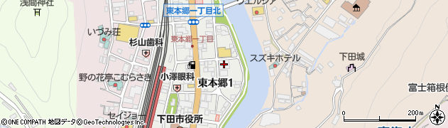 富士伊豆農業協同組合　伊豆太陽地区本部下田支店周辺の地図