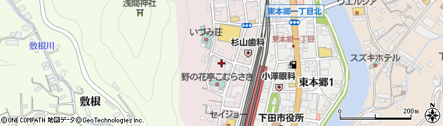 産経新聞下田専売所周辺の地図