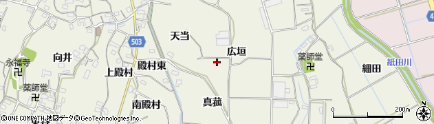 愛知県豊橋市杉山町（新天当）周辺の地図