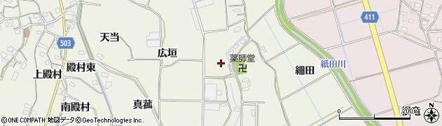 愛知県豊橋市杉山町（千石）周辺の地図